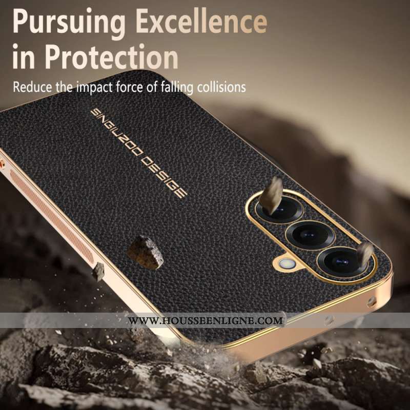 Coque Samsung Galaxy S26 Texture Litchi