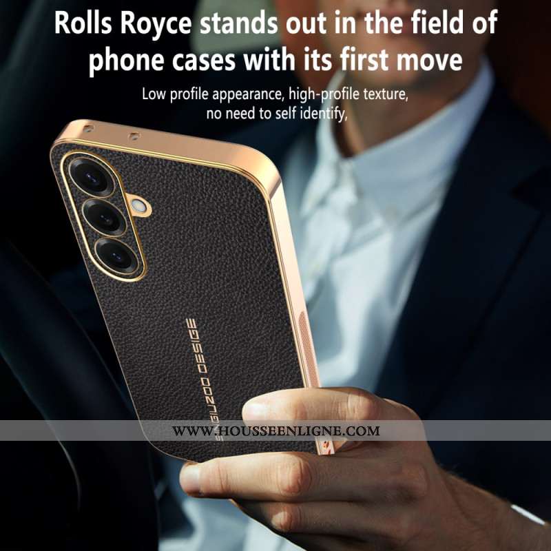 Coque Samsung Galaxy S26 Texture Litchi