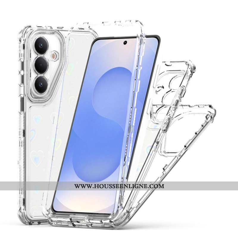 Coque Samsung Galaxy S26 Transparente avec Film Holographique