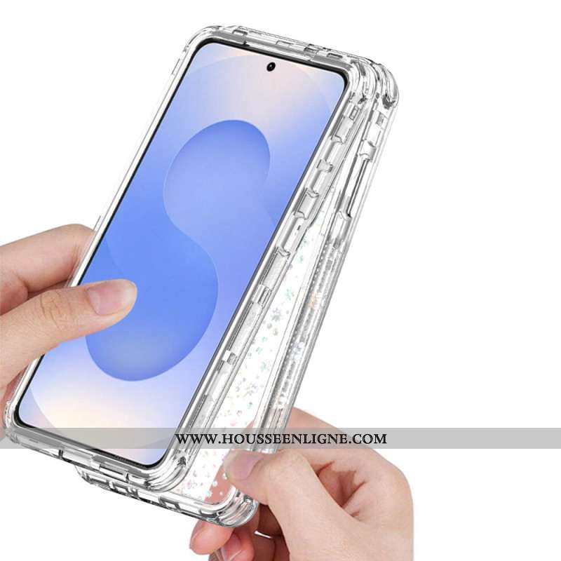 Coque Samsung Galaxy S26 Transparente avec Film Holographique