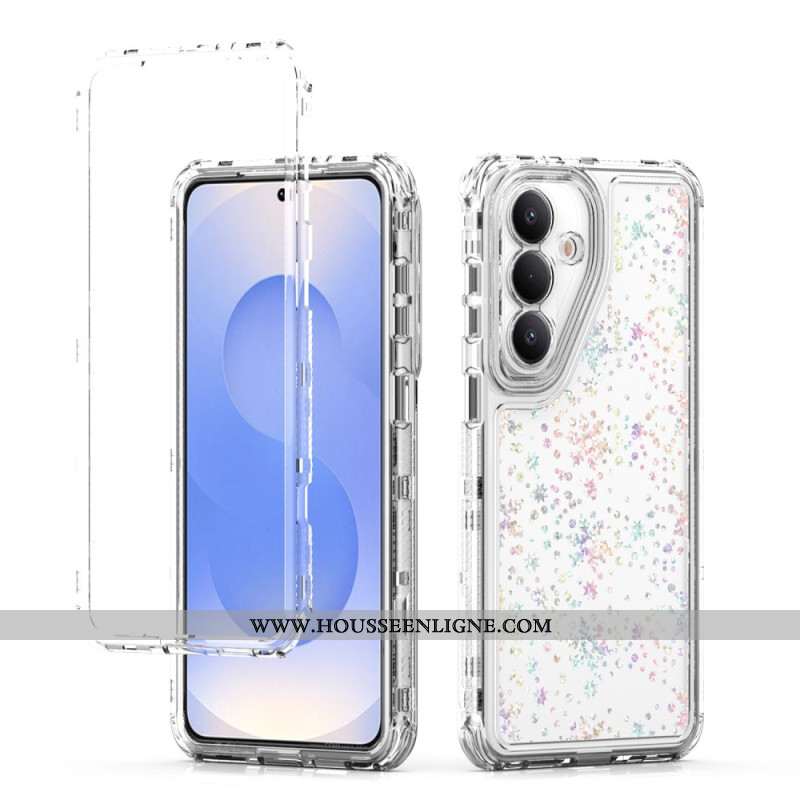 Coque Samsung Galaxy S26 Transparente avec Film Holographique