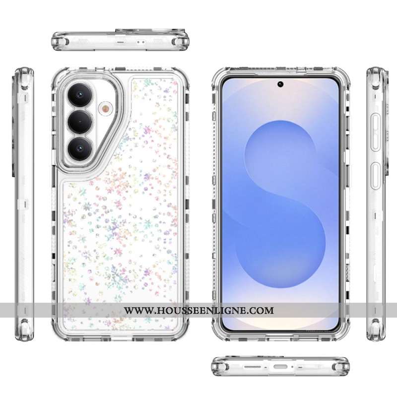 Coque Samsung Galaxy S26 Transparente avec Film Holographique