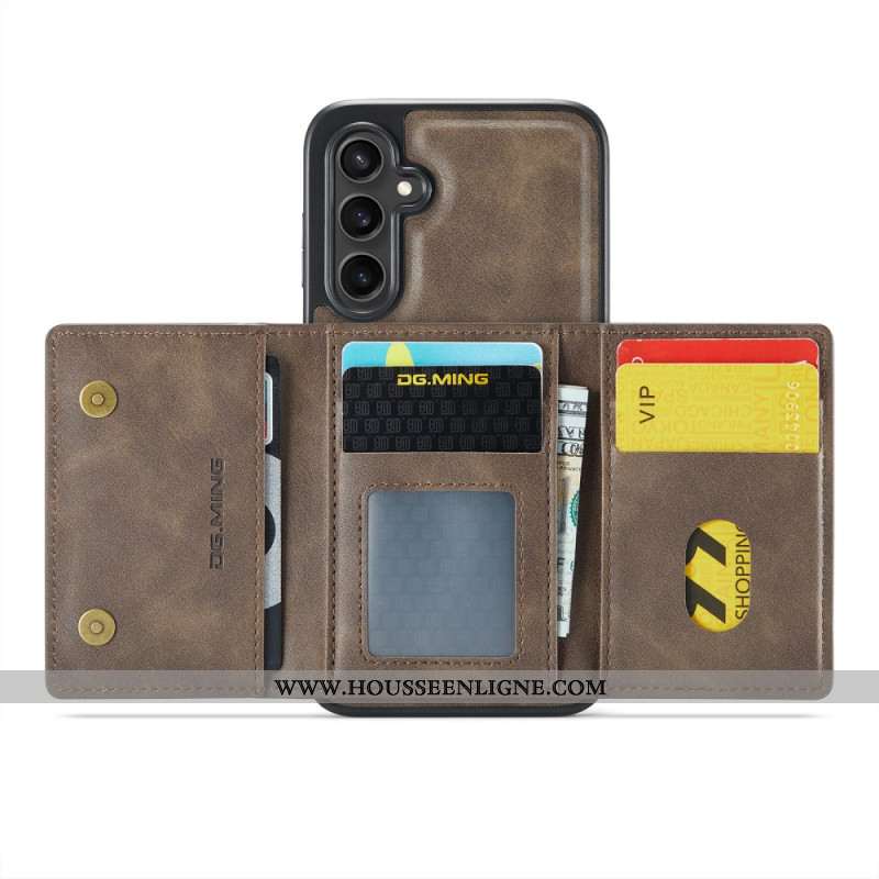Coque Samsung Galaxy S26 avec Porte-Cartes Magnétique Détachable DG.MING