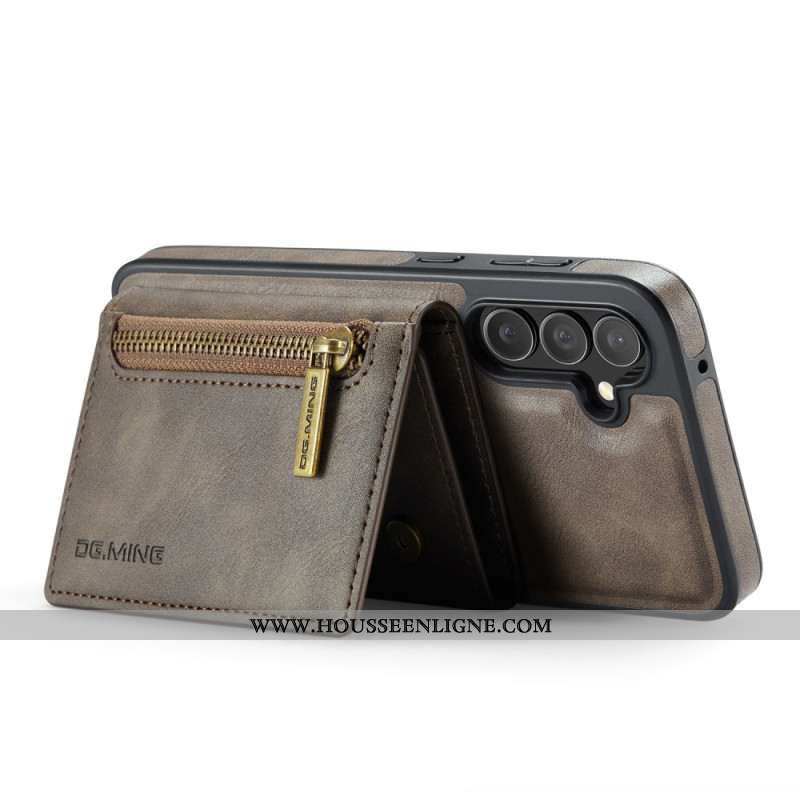 Coque Samsung Galaxy S26 avec Porte-Cartes Magnétique Détachable DG.MING
