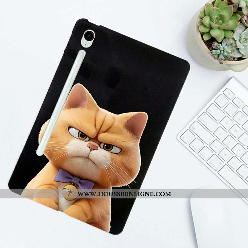 Coque Samsung Galaxy Tab S10 FE Plus Motif Garfield
