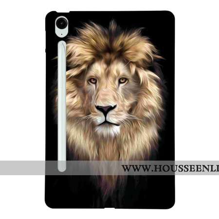 Coque Samsung Galaxy Tab S10 FE Plus Motif Lion