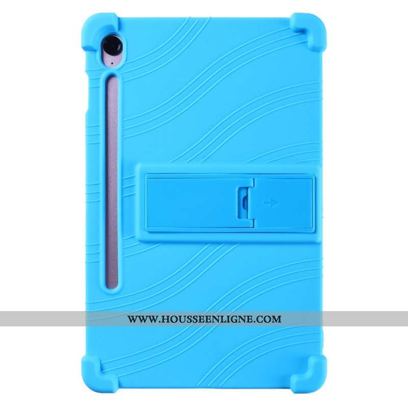 Coque Samsung Galaxy Tab S10 FE Plus Silicone avec Support