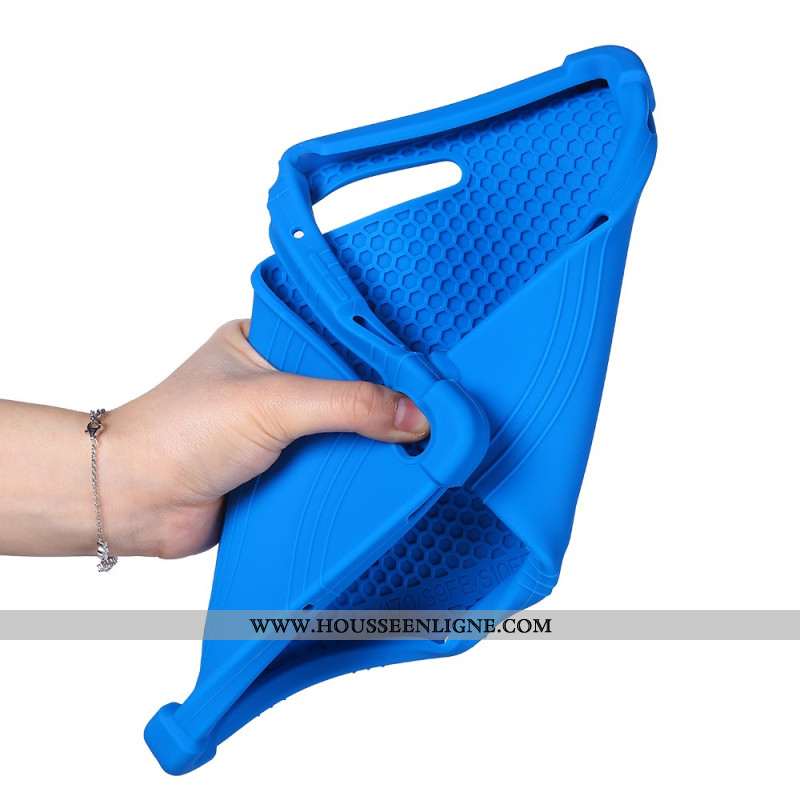Coque Samsung Galaxy Tab S10 FE Plus Silicone avec Support