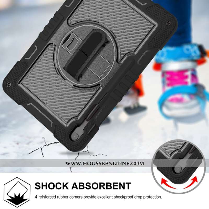 Coque Samsung Galaxy Tab S10 FE Plus Support et Bandoulière