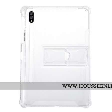 Coque Samsung Galaxy Tab S10 FE / S10 / S9 FE / S9 / S8 / S7 Transparente Support