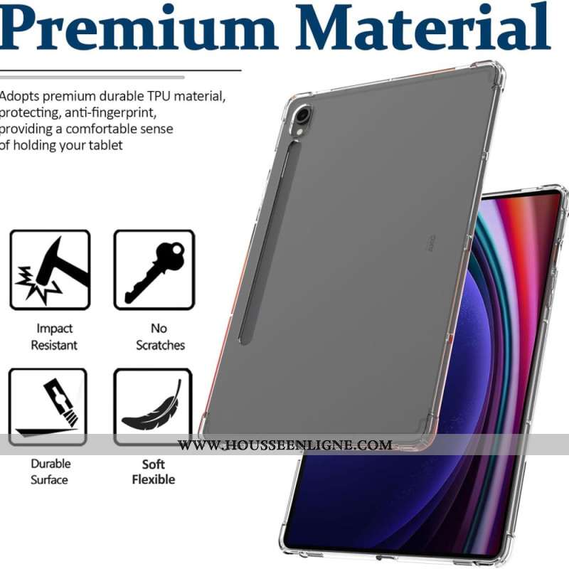 Coque Samsung Galaxy Tab S10 FE / S9 FE Transparente HD