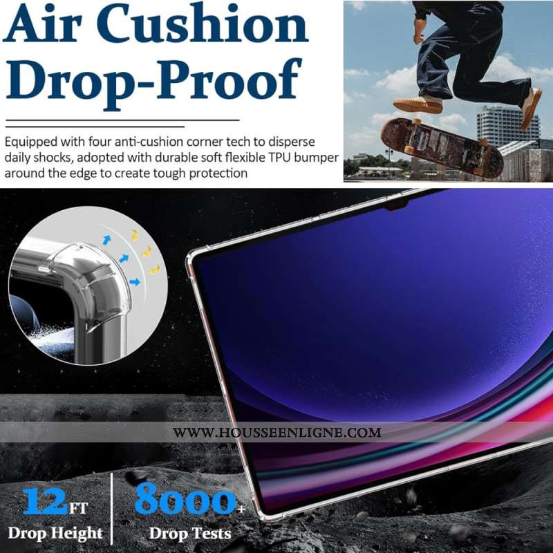 Coque Samsung Galaxy Tab S10 FE / S9 FE Transparente HD