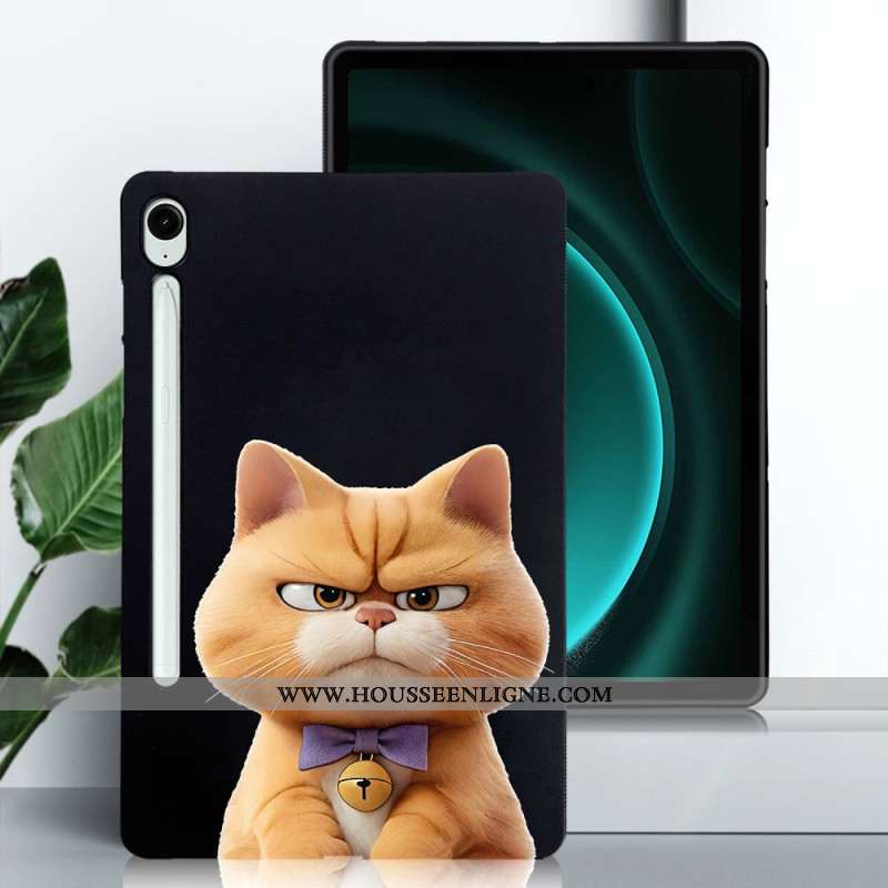Coque Samsung Galaxy Tab S10 FE / S9 / S9 FE Chat Garfield