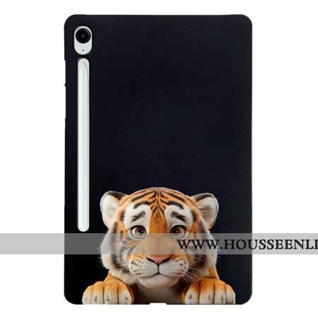 Coque Samsung Galaxy Tab S10 FE / S9 / S9 FE Petit Tigre