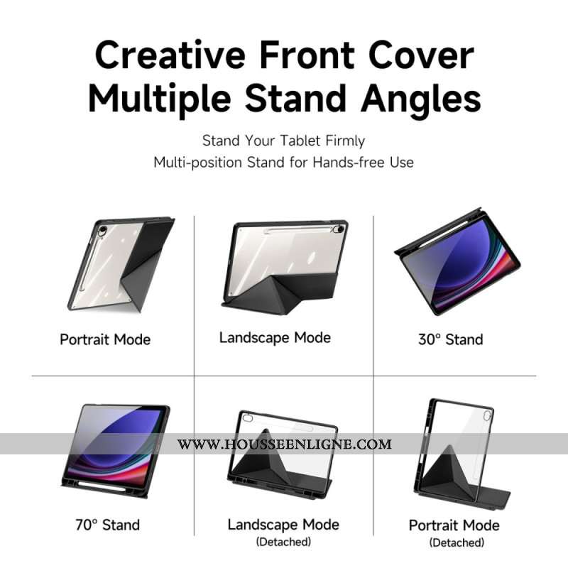 Coque Samsung Galaxy Tab S10 Lite / S10 FE / S9 / S9 FE Magi Series DUX DUCIS