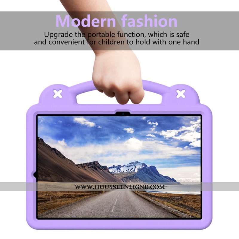 Coque Samsung Galaxy Tab S10 Plus / S9 FE Plus / S9 Plus EVA Animaux Animés