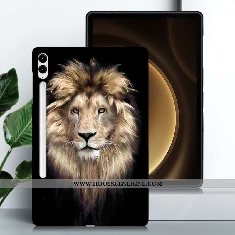 Coque Samsung Galaxy Tab S10 Plus / S9 FE Plus / S9 Plus Lion