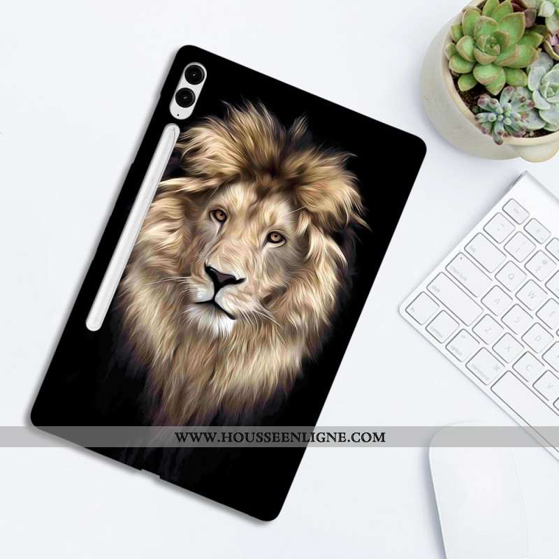 Coque Samsung Galaxy Tab S10 Plus / S9 FE Plus / S9 Plus Lion