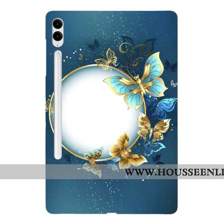 Coque Samsung Galaxy Tab S10 Plus / S9 FE Plus / S9 Plus Papillons Rares