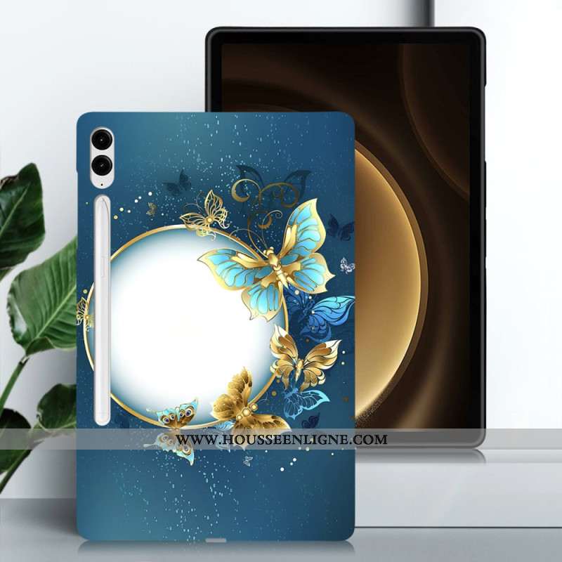 Coque Samsung Galaxy Tab S10 Plus / S9 FE Plus / S9 Plus Papillons Rares