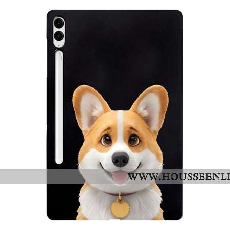 Coque Samsung Galaxy Tab S10 Plus / S9 FE Plus / S9 Plus Porte-Stylet Corgy