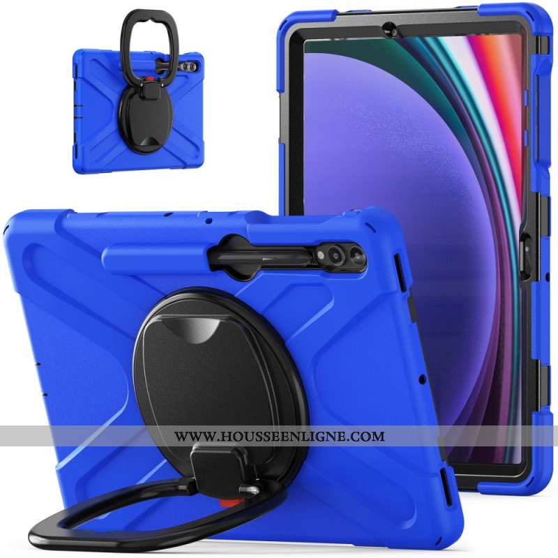 Coque Samsung Galaxy Tab S10 Plus / S9 FE Plus /S9 Plus/S8 Plus/S7 Plus/S7 FE Multifonctions Support