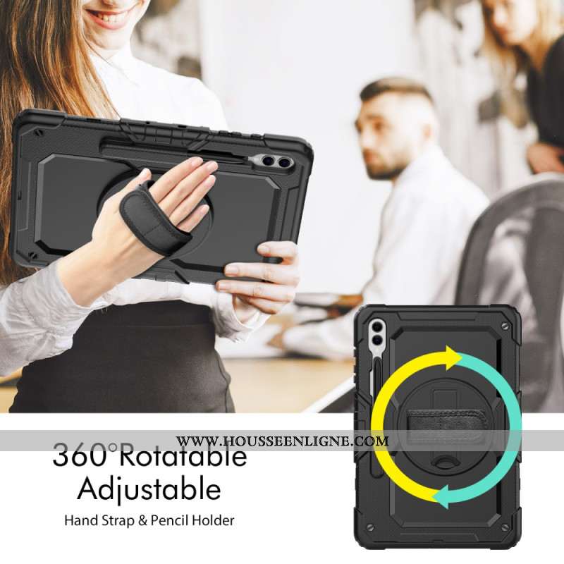 Coque Samsung Galaxy Tab S10 Plus / S9 Plus Ultra Résistante avec Film Protection Écran