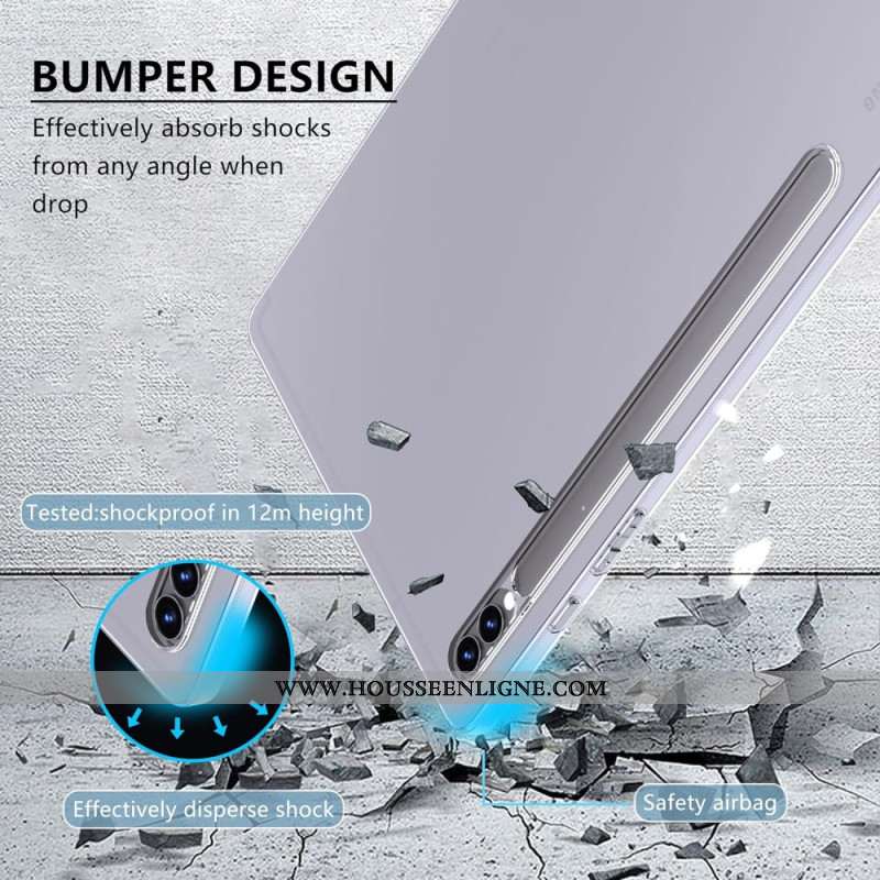 Coque Samsung Galaxy Tab S10 Plus Transparente