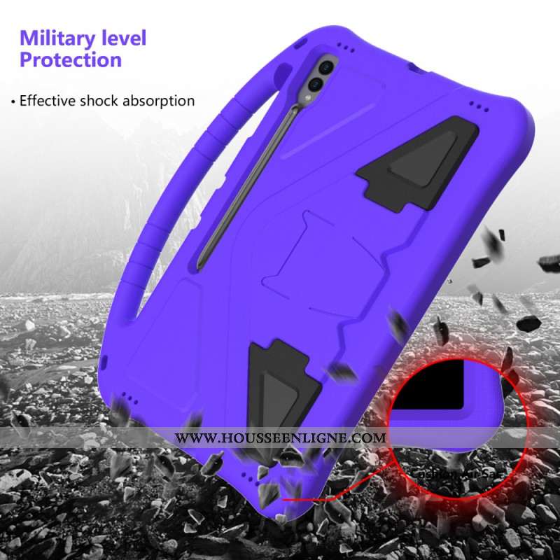 Coque Samsung Galaxy Tab S10 Ultra Poignée et Support