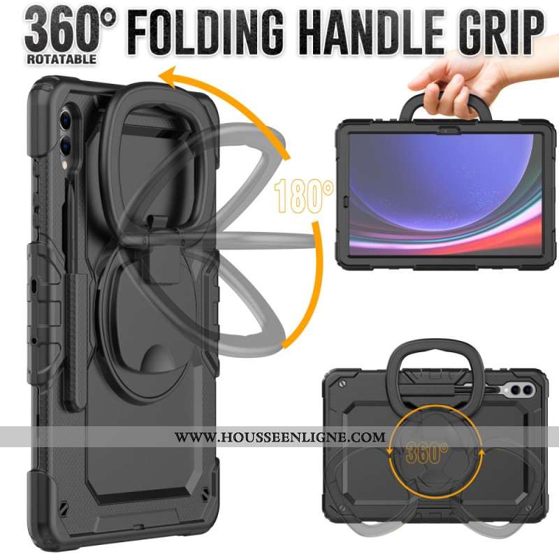 Coque Samsung Galaxy Tab S10 Ultra / S9 Ultra Protection Premium avec Bandoulière