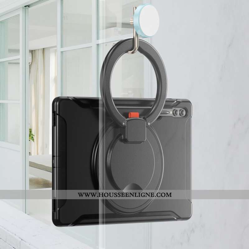 Coque Samsung Galaxy Tab S10 Ultra / S9 Ultra / S8 Ultra Anneau-Support Rotatif