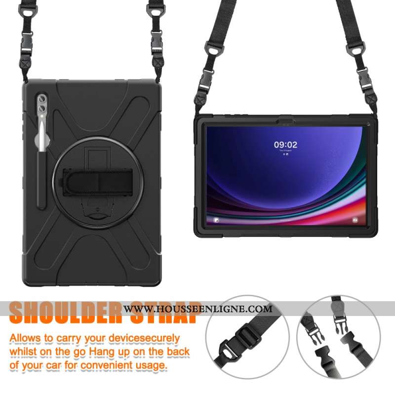 Coque Samsung Galaxy Tab S10 Ultra / S9 Ultra / S8 Ultra Multifonctionnelle