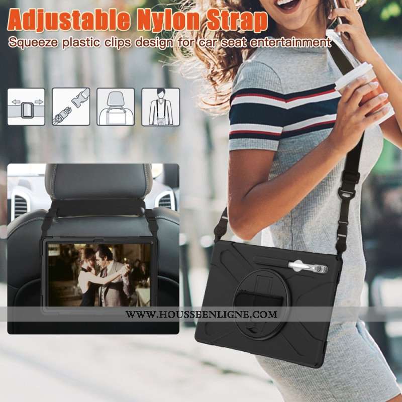 Coque Samsung Galaxy Tab S10 Ultra / S9 Ultra / S8 Ultra Multifonctionnelle