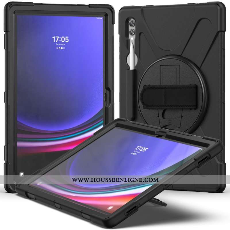 Coque Samsung Galaxy Tab S10 Ultra / S9 Ultra / S8 Ultra Triple Protection Sangle et Support