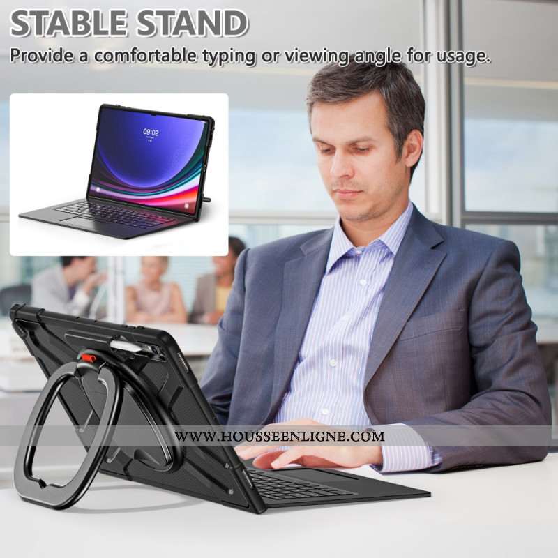 Coque Samsung Galaxy Tab S10 Ultra / S9 Ultra / S8 Ultra X910 Support et Poignée