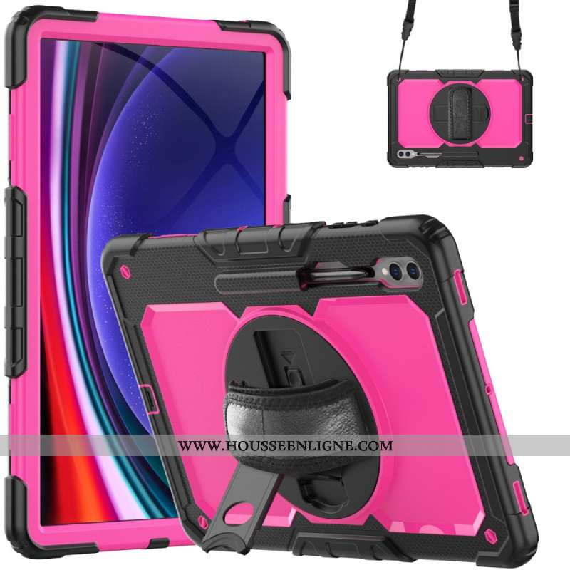 Coque Samsung Galaxy Tab S10 Ultra / S9 Ultra Support et Film de Protection Écran