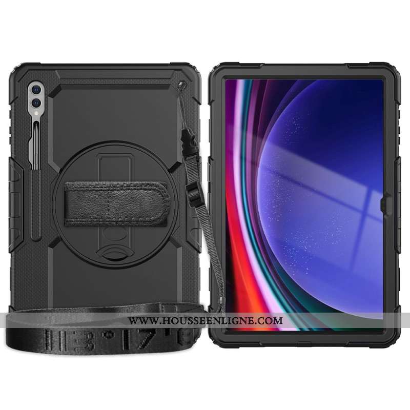 Coque Samsung Galaxy Tab S10 Ultra / S9 Ultra Support et Film de Protection Écran