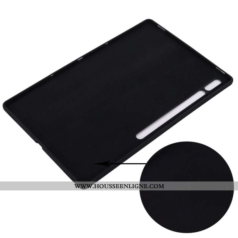 Coque Samsung Galaxy Tab S10 Ultra Silicone Liquide