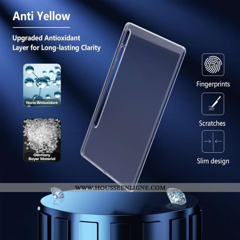 Coque Samsung Galaxy Tab S10 Ultra Transparent