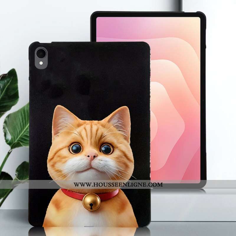 Coque Samsung Galaxy Tab S11 Chat à Poil Court