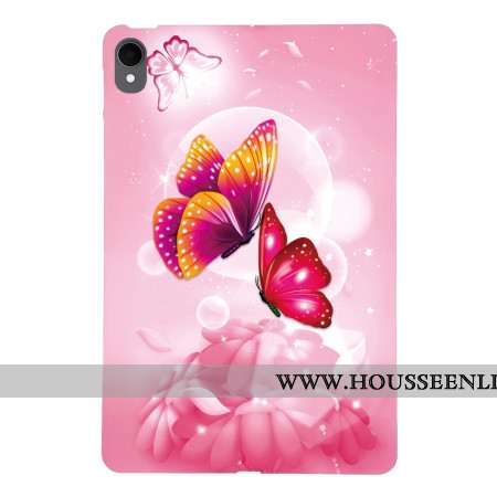 Coque Samsung Galaxy Tab S11 Papillons Roses