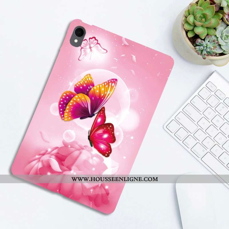 Coque Samsung Galaxy Tab S11 Papillons Roses