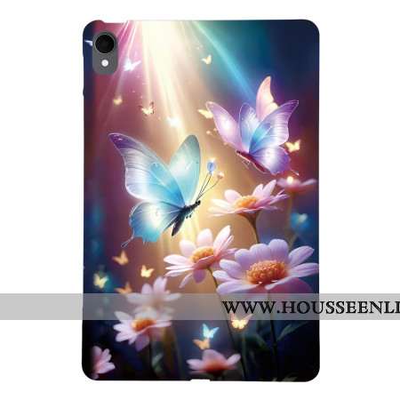 Coque Samsung Galaxy Tab S11 Papillons sous la Lumière