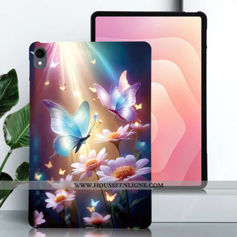 Coque Samsung Galaxy Tab S11 Papillons sous la Lumière