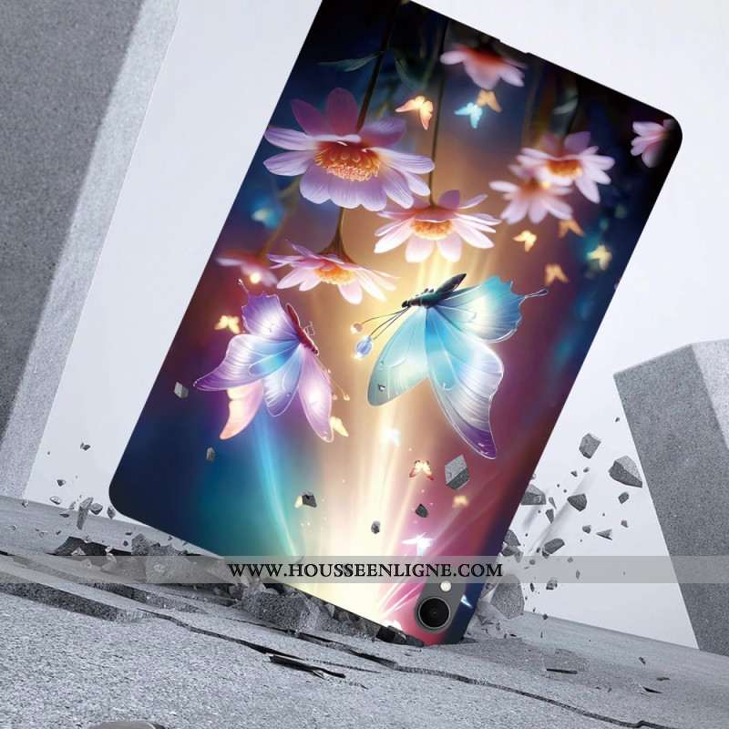 Coque Samsung Galaxy Tab S11 Papillons sous la Lumière