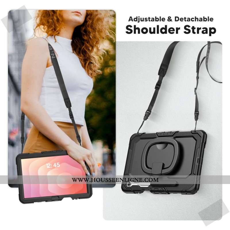 Coque Samsung Galaxy Tab S11 Robuste avec Bandoulière