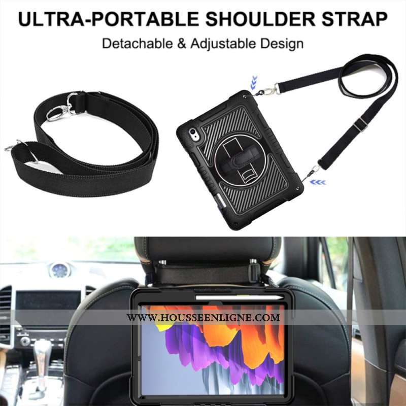 Coque Samsung Galaxy Tab S11 Robuste avec Bandoulière