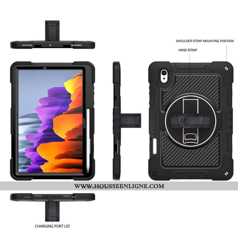 Coque Samsung Galaxy Tab S11 Robuste avec Bandoulière