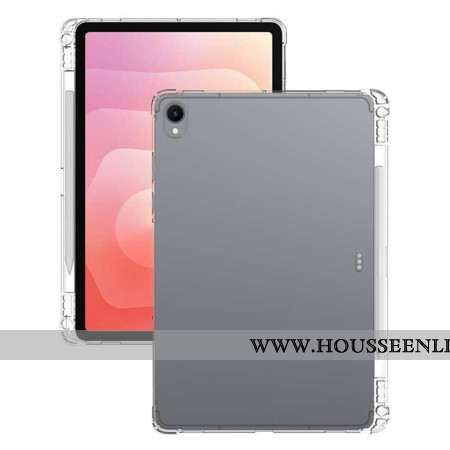 Coque Samsung Galaxy Tab S11 Transparente Renforcé Porte-Stylet