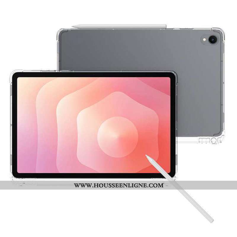 Coque Samsung Galaxy Tab S11 Transparente Renforcé Porte-Stylet